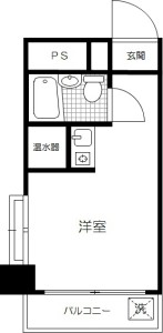 【参考間取図】※現況優先とさせて頂きます スターマン®おすすめ物件 スターハウジング®の専属専任媒介物件 ＜中古マンション＞収益区分マンション ブリリアン・メゾン・オノ 【売却不動産大募集】 TEL042-730-5467