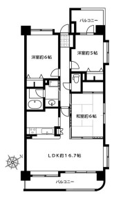 スターマン®おすすめ物件 スターハウジング®の専属専任物件 【ダイアパレス橋本】 南東角住戸３ＬＤＫ 『売却不動産大募集』 TEL042-730-5467